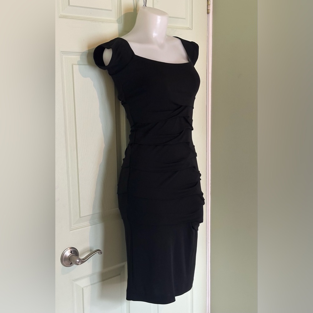 Nicole Miller Black Dress - Picture 2 of 6